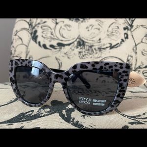 FRYE & CO Sunglasses Leopard Print NWT